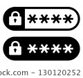 Password icon black 130120252
