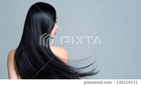 Beautiful, dynamic black hair 130120531