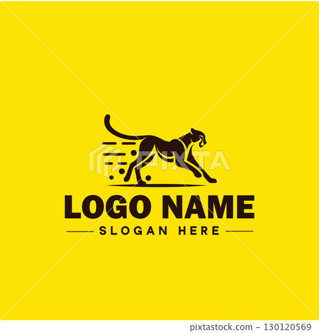 Cheetah animal logo and icon clean flat modern minimalist business and luxury brand logo design editable vector Cheetah animal logo and icon clean flat modern minimalist business and luxury brand logo design editable vector 130120569