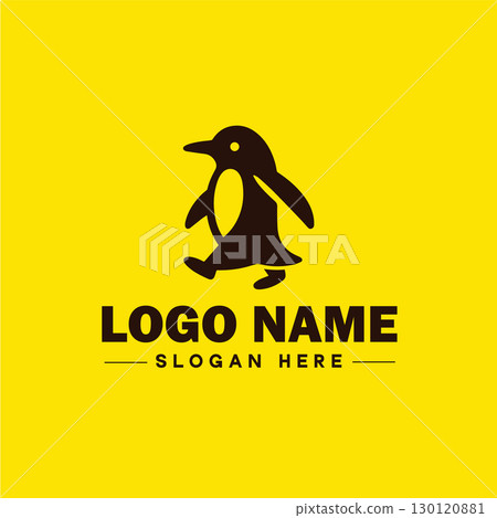penguin logo and icon clean flat modern minimalist business and luxury brand logo design editable vector penguin logo and icon clean flat modern minimalist business and luxury brand logo design editable vector 130120881