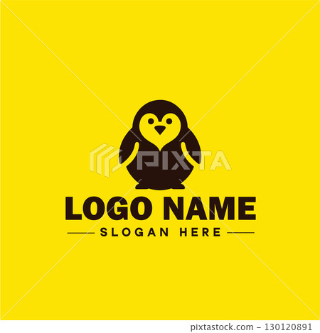 penguin logo and icon clean flat modern minimalist business and luxury brand logo design editable vector penguin logo and icon clean flat modern minimalist business and luxury brand logo design editable vector 130120891