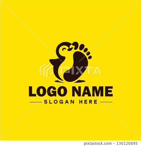 penguin logo and icon clean flat modern minimalist business and luxury brand logo design editable vector penguin logo and icon clean flat modern minimalist business and luxury brand logo design editable vector 130120895