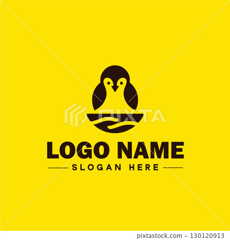 penguin logo and icon clean flat modern minimalist business and luxury brand logo design editable vector penguin logo and icon clean flat modern minimalist business and luxury brand logo design editable vector 130120913