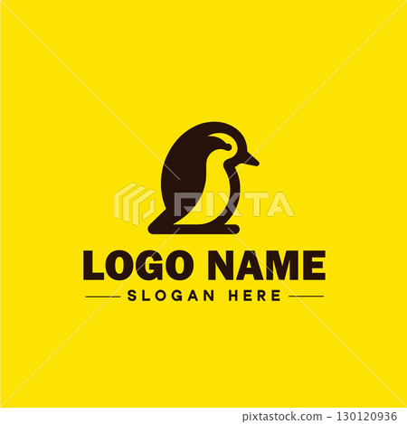 penguin logo and icon clean flat modern minimalist business and luxury brand logo design editable vector penguin logo and icon clean flat modern minimalist business and luxury brand logo design editable vector 130120936