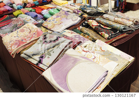 Image of kimono sashes and obijime obiage kimono shops and kimono rentals 130121167