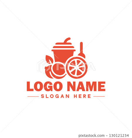 restaurant, bar, coffee shop, bbq, bakery, cafe, food logo and icon symbol clean flat modern minimalist business logo design editable vector 130121234