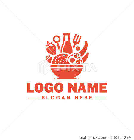 restaurant, bar, coffee shop, bbq, bakery, cafe, food logo and icon symbol clean flat modern minimalist business logo design editable vector restaurant, bar, coffee shop, bbq, bakery, cafe, food logo and icon symbol clean flat modern minimalist business logo design editable vector 130121259