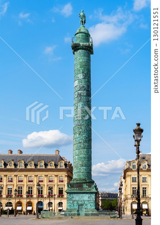 Vendome Column in Paris, France A Historical Landmark and Tourist Attraction in France Vendome Column in Paris, France A Historical Landmark and Tourist Attraction in France 130121551