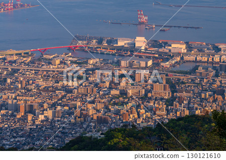 Hyogo Prefecture: One of Japan's three greatest night views: the evening view from Kobe Kikuseidai 130121610