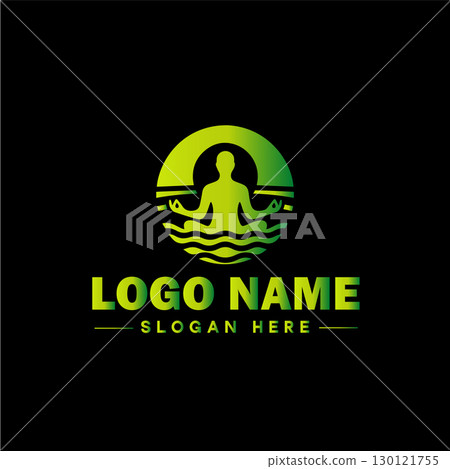 Health logo clinic medical wellness fitness spa yoga sports logo and icon symbol clean flat modern minimalist business logo design editable vector Health logo clinic medical wellness fitness spa yoga sports logo and icon symbol clean flat modern minimalist business logo design editable vector 130121755