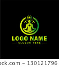 Health logo clinic medical wellness fitness spa yoga sports logo and icon symbol clean flat modern minimalist business logo design editable vector 130121796