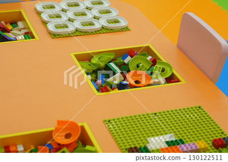 Colorful Building Blocks Table 130122511