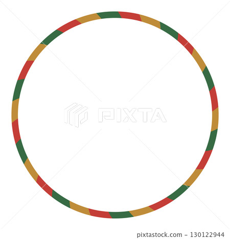 Pop circular frame, stripes, striped pattern, Christmas colors Pop circular frame, stripes, striped pattern, Christmas colors 130122944