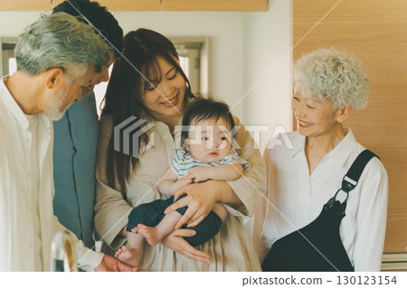 I'm going back to my parents' house to see my first grandchild. I'm going back to my parents' house to see my first grandchild. 130123154