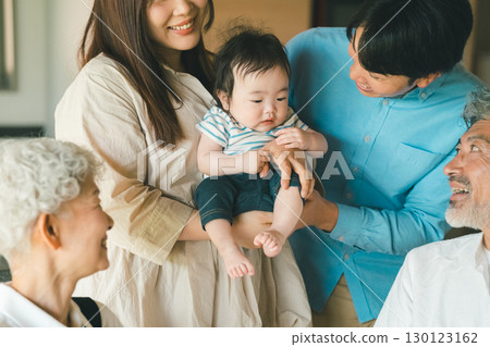 I'm going back to my parents' house to see my first grandchild. 130123162