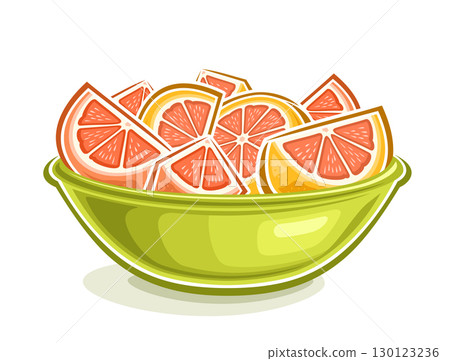 Vector Grapefruit Bowl 130123236