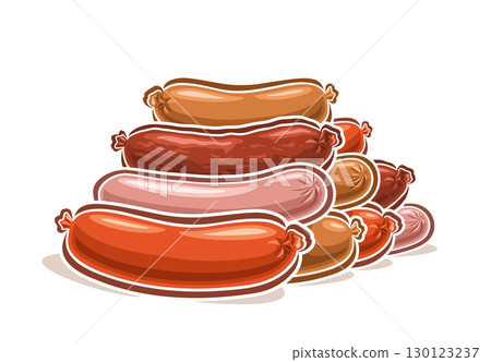 Vector logo for Fresh Sausages 130123237