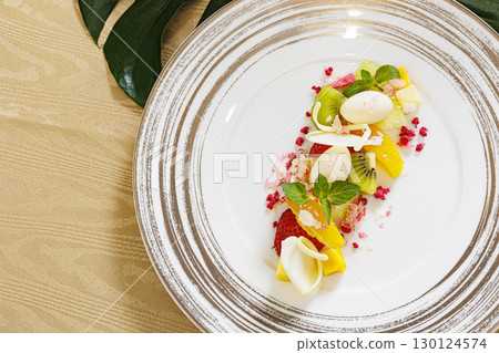 Fresh and delicious fruit platter Fresh and delicious fruit platter 130124574