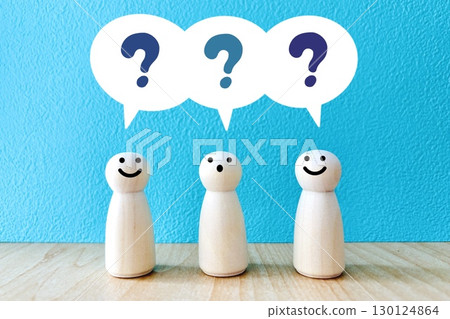 不理解、有疑問的人 130124864