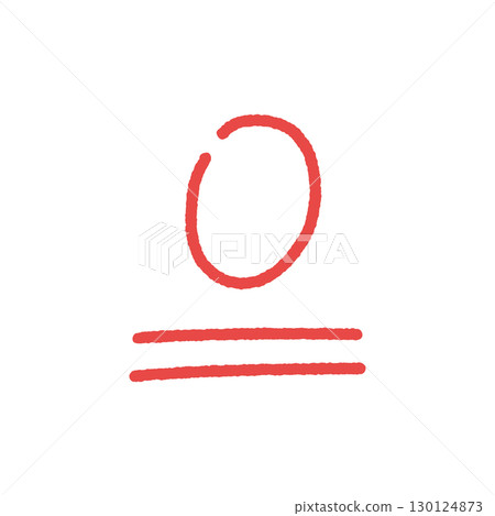 Cute 0 point handwritten in dark red like a marker - Image of score, number representing zero, all questions wrong Cute 0 point handwritten in dark red like a marker - Image of score, number representing zero, all questions wrong 130124873