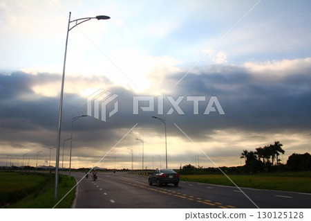 sunset on the river 130125128