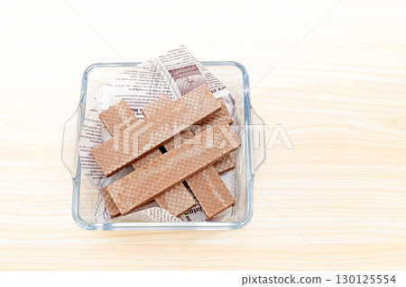 含有鐵、膠原蛋白和鈣的營養薄餅 130125554