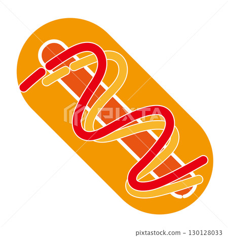 熱狗向量圖 130128033