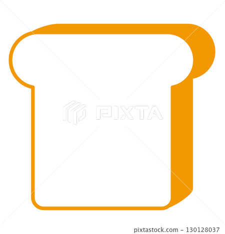 向量圖的麵包 130128037