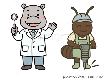 河馬牙醫與勤奮的螞蟻 130128464