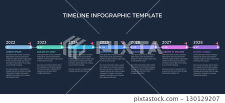 Timeline Infographic Template Timeline Infographic Template 130129207