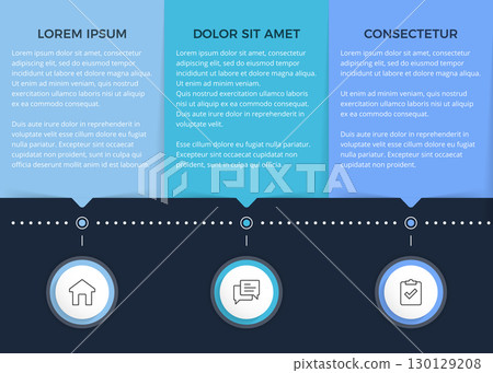 Colorful Business Infographic Template Design Colorful Business Infographic Template Design 130129208