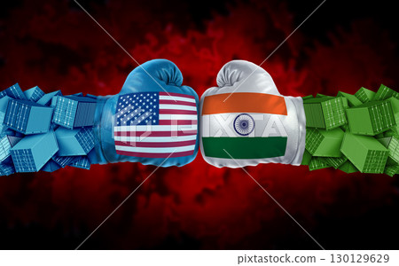 India US Trade War 130129629