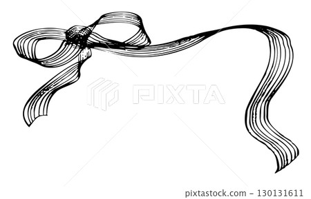 Antique handwritten ribbons for greeting cards, celebrations, and messages Antique handwritten ribbons for greeting cards, celebrations, and messages 130131611