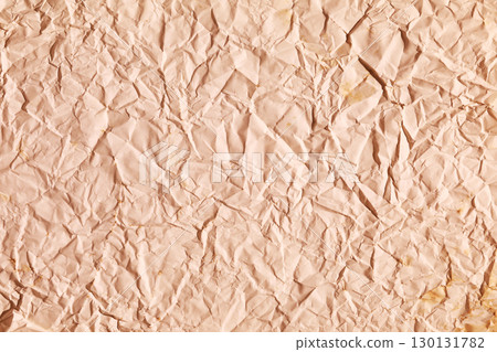 Brown crumpled stained paper texture Brown crumpled stained paper texture 130131782