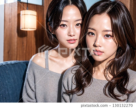 年輕女子的美麗形象 年輕女子的美麗形象 130132270