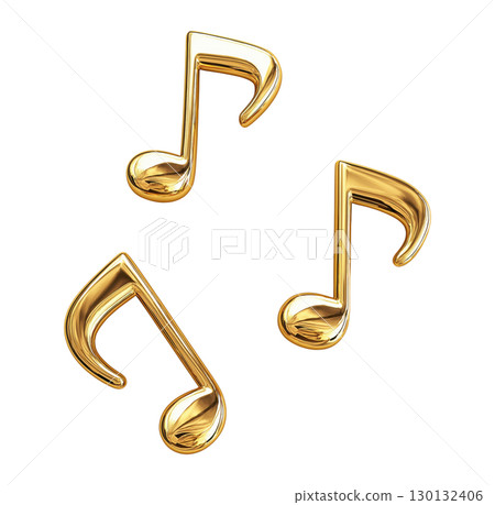 Music Notes Illustration Music Notes Illustration 130132406
