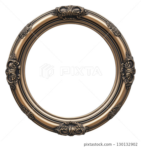 Antique Bronze Round Frame Antique Bronze Round Frame 130132902