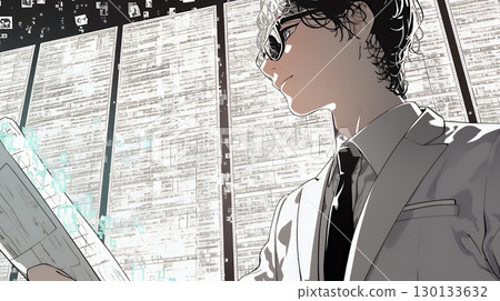 Numbers don't lie, but liars use numbers: A shady businessman who uses statistics 130133632