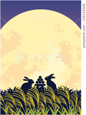 秋季賞月背景 秋季賞月背景 130134509