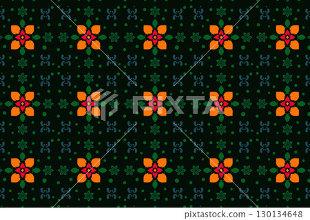 Flower pattern Flower pattern 130134648