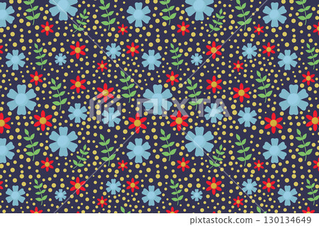 Flower pattern 130134649