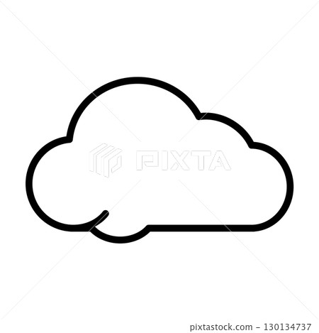Cloud icon. 130134737