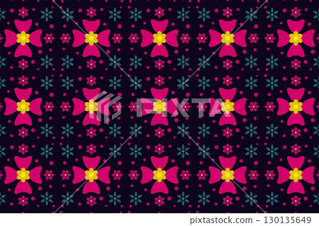 Flower pattern Flower pattern 130135649