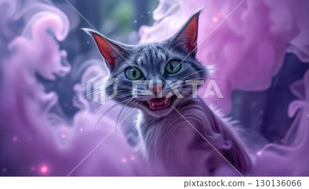 The Cheshire Cat in the Enchanted Forest, from Alice in Wonderland The Cheshire Cat in the Enchanted Forest, from Alice in Wonderland 130136066