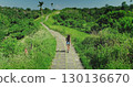 Campuhan Ridge Walk is a famous free and easy hiking path in Ubud, a town on the Indonesian island of Bali, offering stunning views of the surrounding jungle and rice paddies 130136670