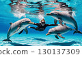 Swim with dolphins 130137309