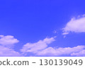 Blue sky with clouds (wallpaper material) 130139049