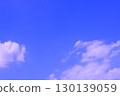 Blue sky with clouds (wallpaper material) 130139059