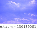 Blue sky with clouds (wallpaper material) 130139061