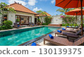Tropical room with pool 130139375